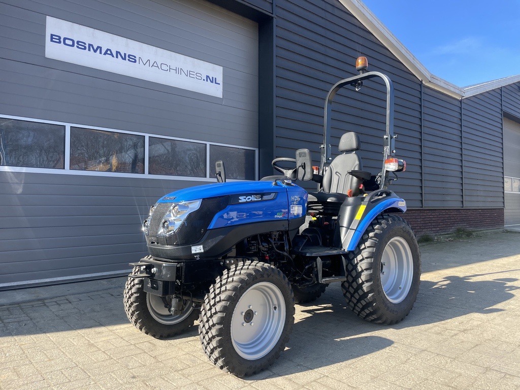 Solis 26 HST minitractor NIEUW met HOGE galaxy banden