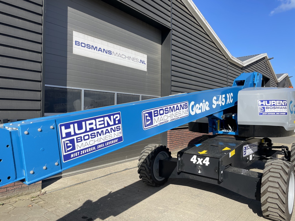 TE HUUR Genie S45 XC telescoop hoogwerker 16 M