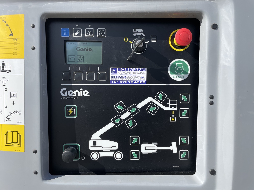 TE HUUR Genie S45 XC telescoop hoogwerker 16 M