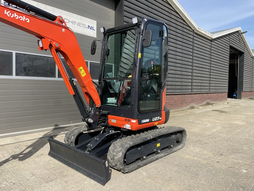 Kubota U27 hi-spec minigraver NIEUW €580 LEASE