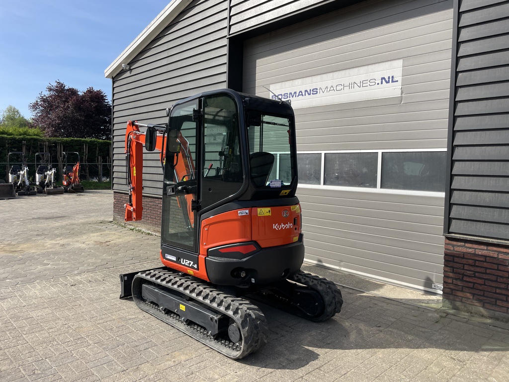 Kubota U27 hi-spec minigraver NIEUW €580 LEASE