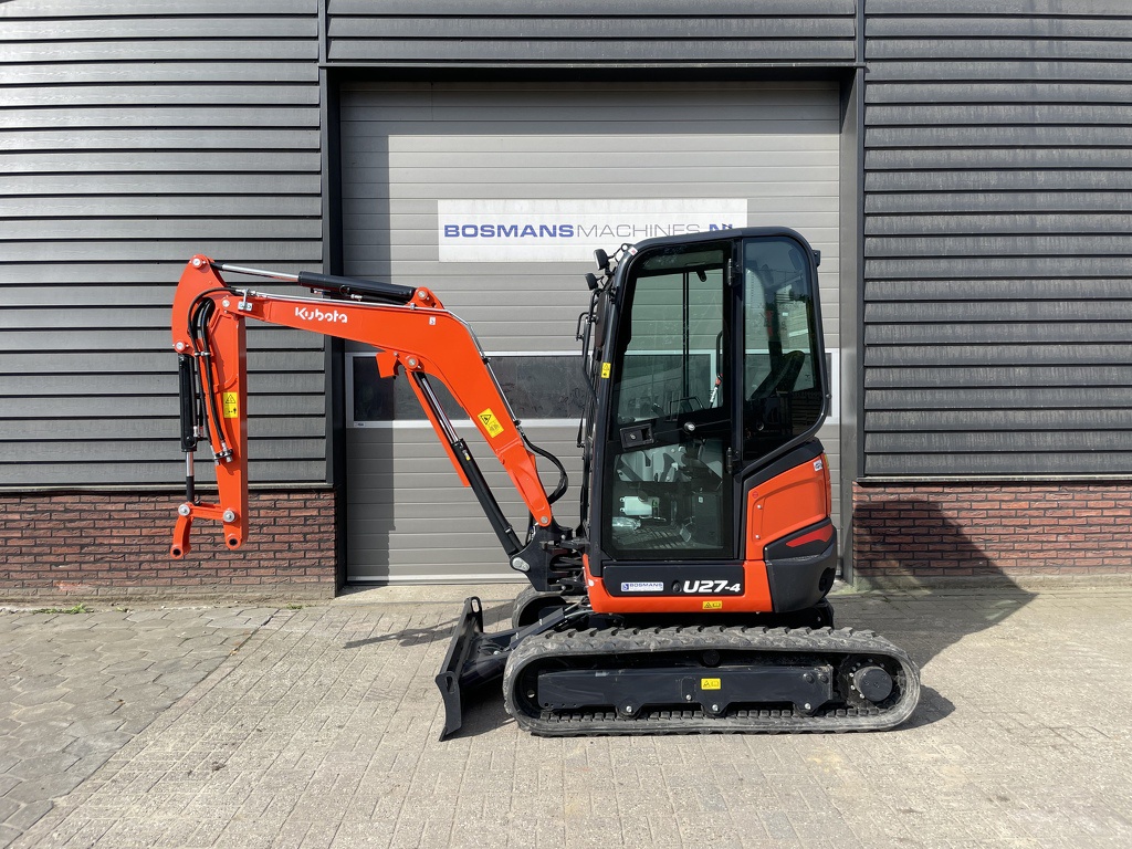 Kubota U27 hi-spec minigraver NIEUW €580 LEASE