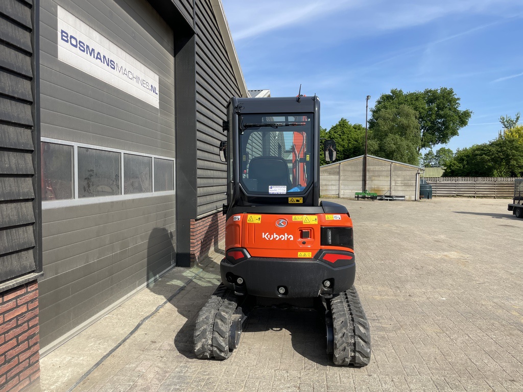 Kubota U27 hi-spec minigraver NIEUW €580 LEASE