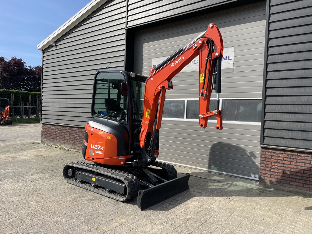 Kubota U27 hi-spec minigraver NIEUW €580 LEASE