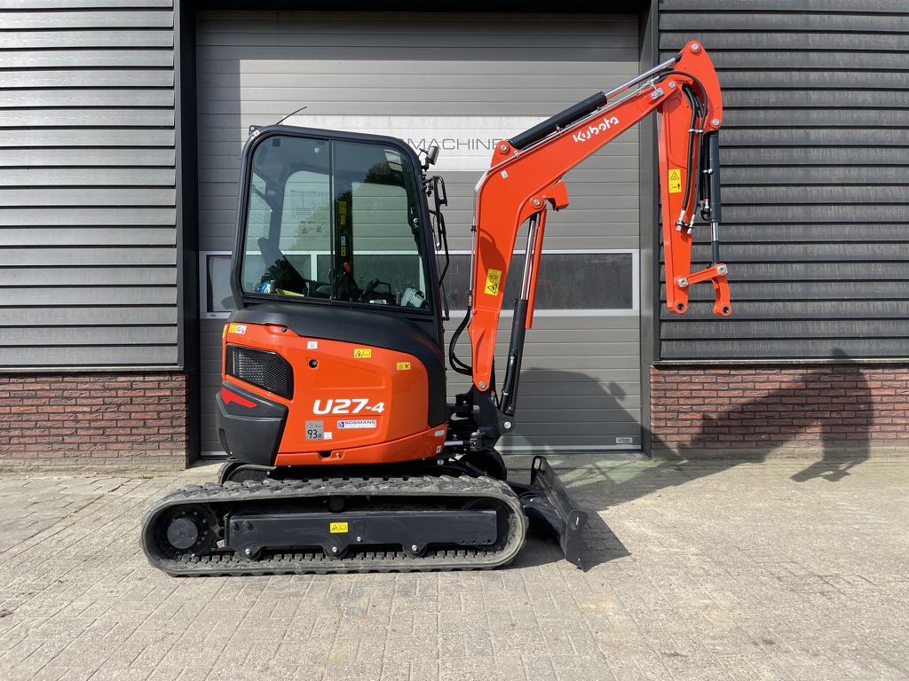Kubota U27 hi-spec minigraver NIEUW €580 LEASE