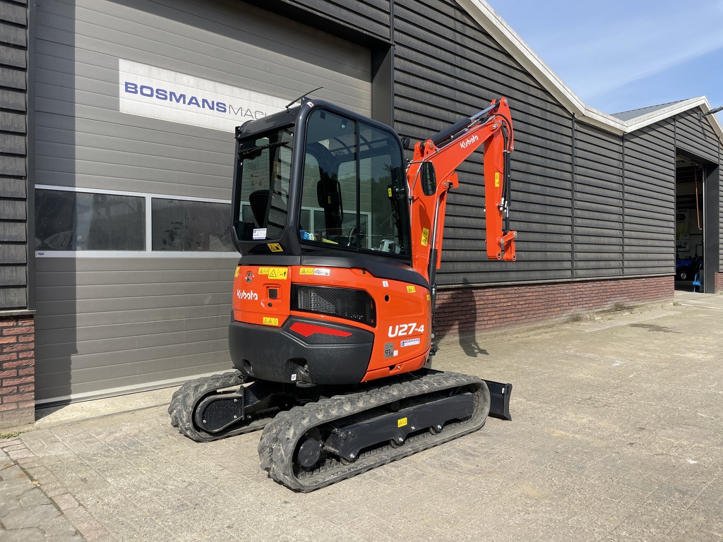 Kubota U27 hi-spec minigraver NIEUW €580 LEASE