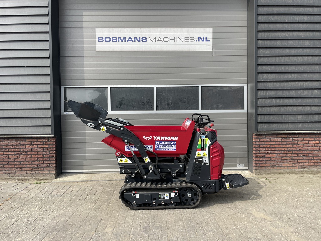 TE HUUR Yanmar C08 hitip + rupsdumper hoogkiep zelfladend