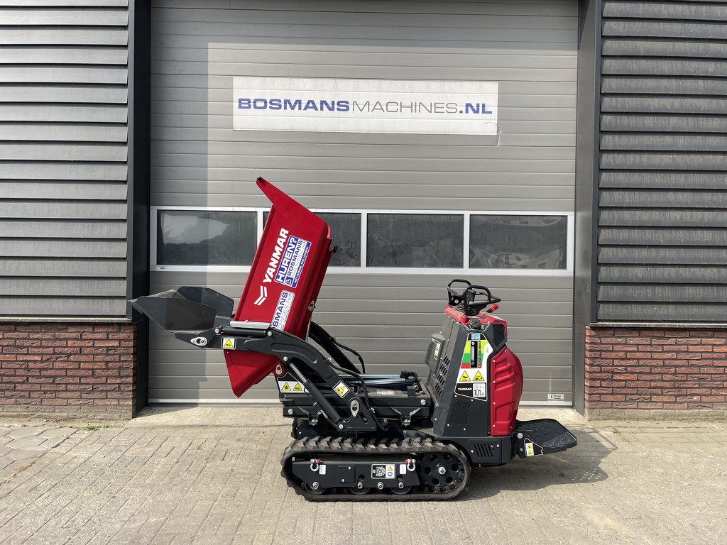 TE HUUR Yanmar C08 hitip + rupsdumper hoogkiep zelfladend