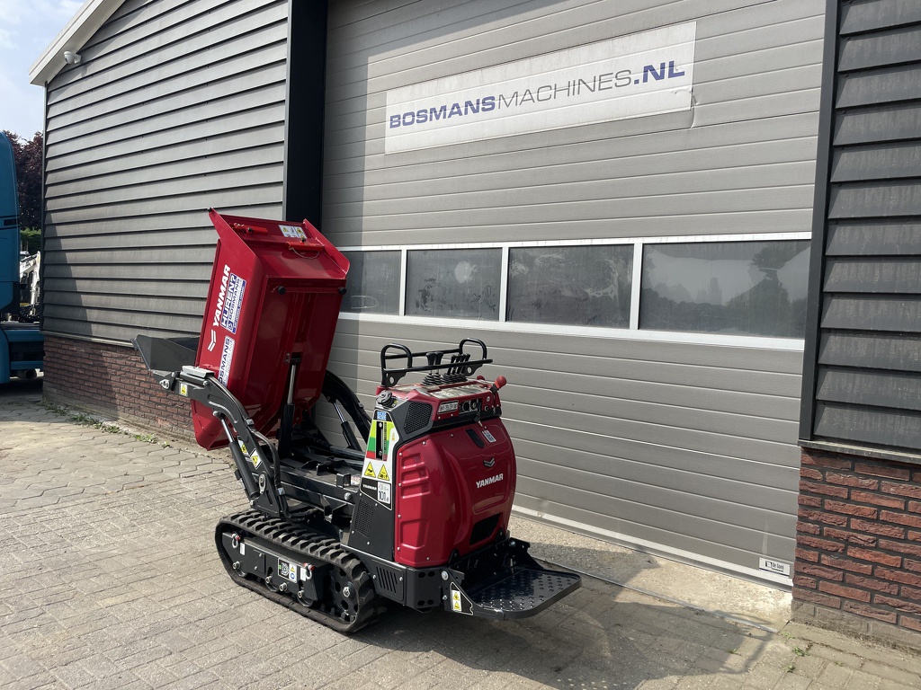 TE HUUR Yanmar C08 hitip + rupsdumper hoogkiep zelfladend