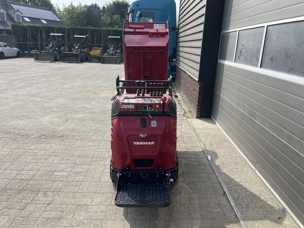 TE HUUR Yanmar C08 hitip + rupsdumper hoogkiep zelfladend
