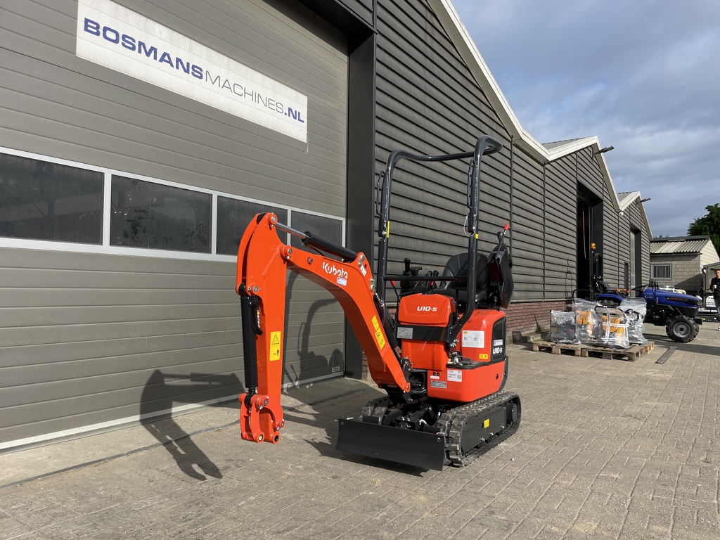 Kubota U10 -5 minigraver NIEUW €325 LEASE