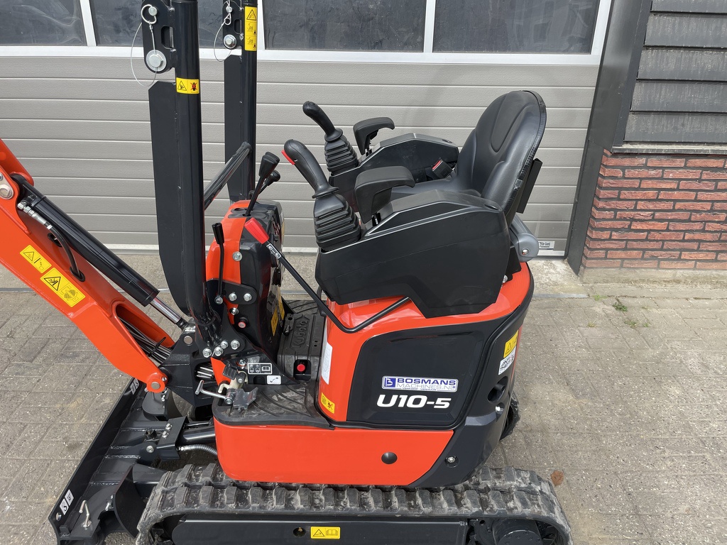 Kubota U10 -5 minigraver NIEUW €325 LEASE