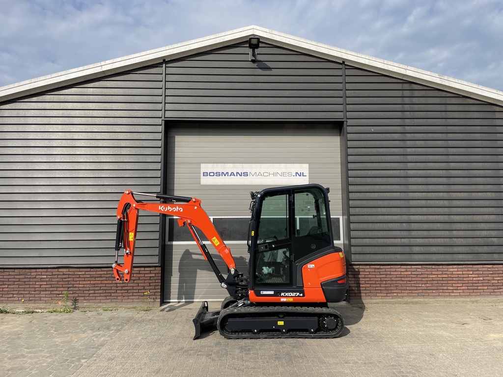 Kubota KX027 KX27 HI-SPEC minigraver NIEUW €599 LEASE