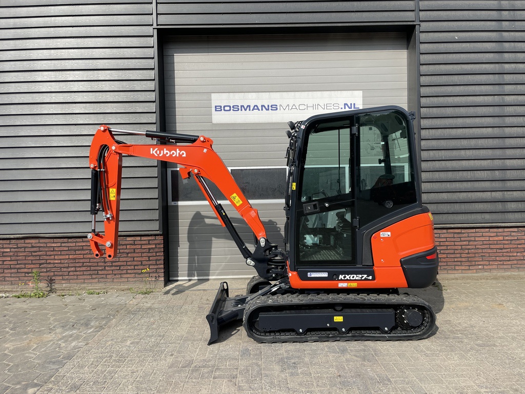 Kubota KX027 KX27 HI-SPEC minigraver NIEUW €599 LEASE