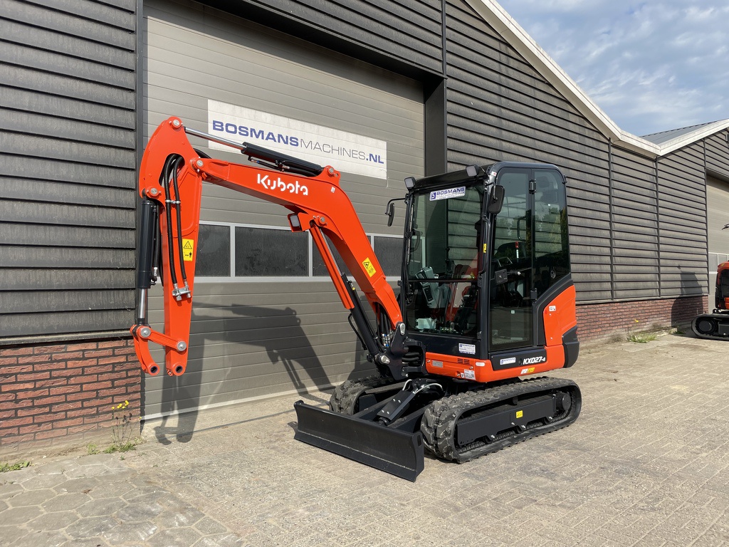 Kubota KX027 KX27 HI-SPEC minigraver NIEUW €599 LEASE