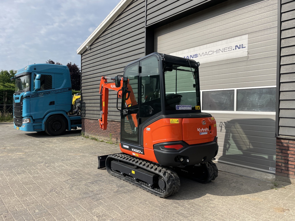 Kubota KX027 KX27 HI-SPEC minigraver NIEUW €599 LEASE