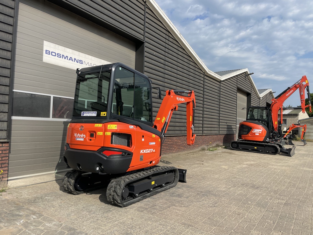 Kubota KX027 KX27 HI-SPEC minigraver NIEUW €599 LEASE