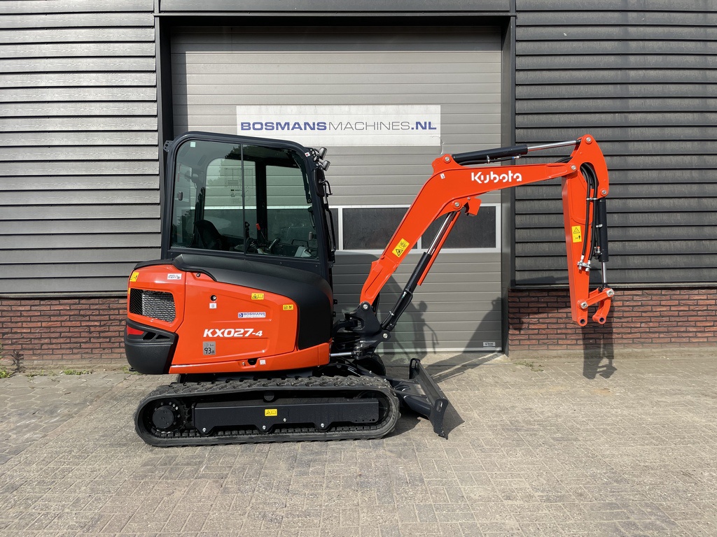 Kubota KX027 KX27 HI-SPEC minigraver NIEUW €599 LEASE