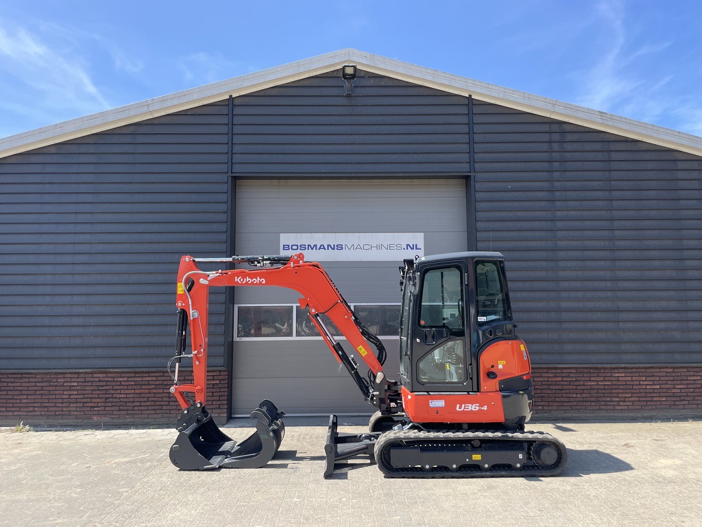 Kubota U36 minigraver NIEUW €655 LEASE