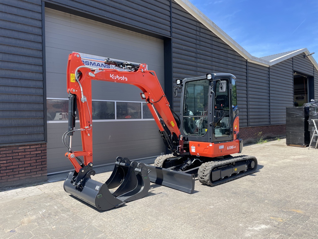 Kubota U36 minigraver NIEUW €655 LEASE