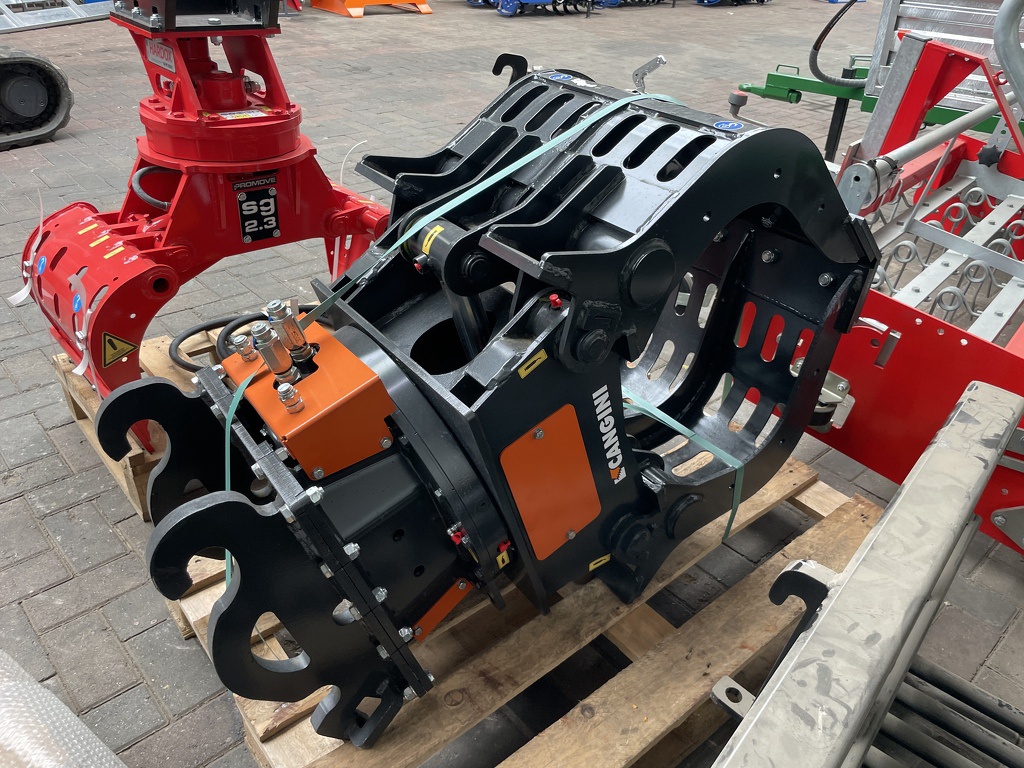 Cangini PF 250 sloop / sorteergrijper NIEUW 4 - 7 T