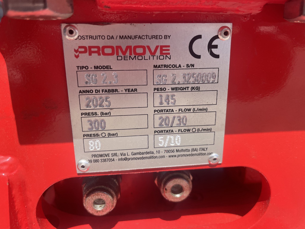 Promove SG 2.3 sloop sorteergrijper NIEUW