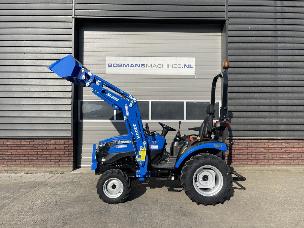 Solis 26 HST minitractor met voorlader / frontlader NIEUW