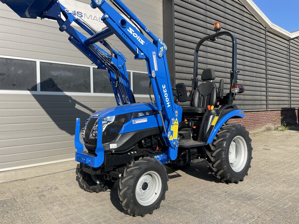 Solis 26 HST minitractor met voorlader / frontlader NIEUW