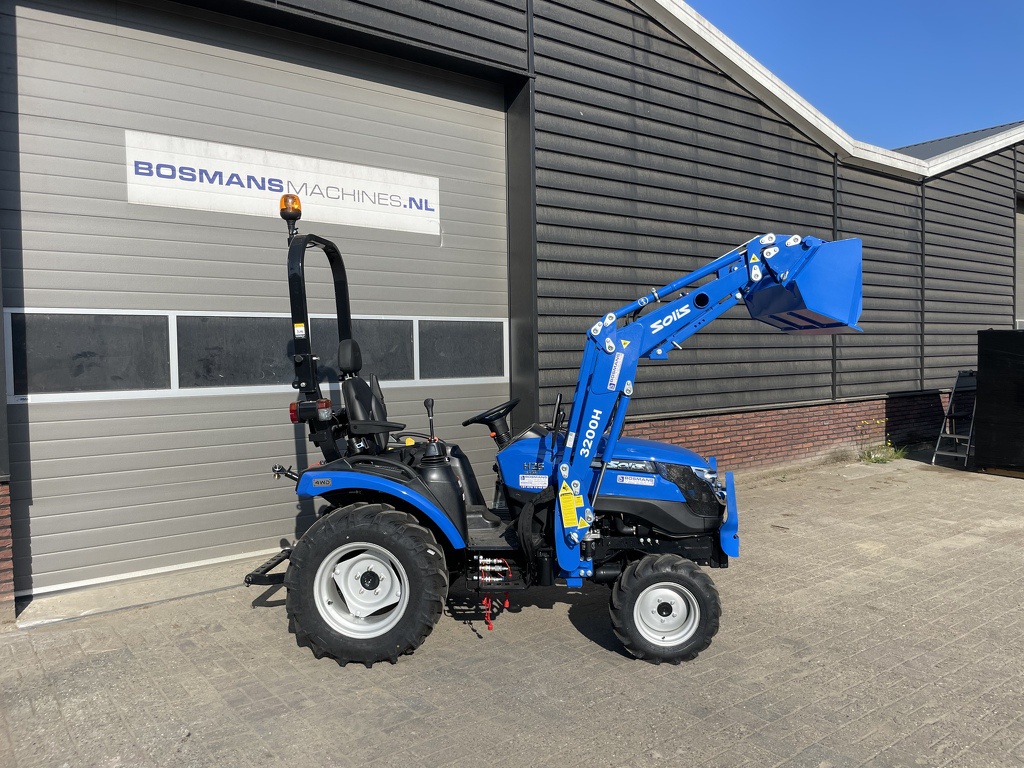 Solis 26 HST minitractor met voorlader / frontlader NIEUW