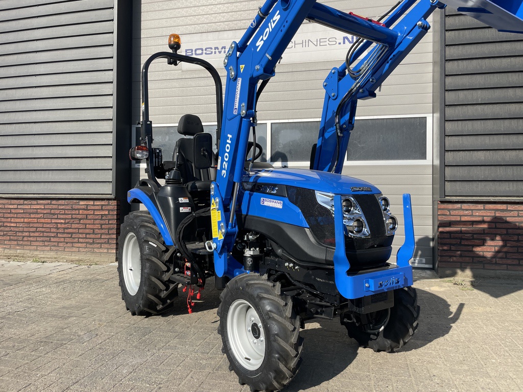Solis 26 HST minitractor met voorlader / frontlader NIEUW