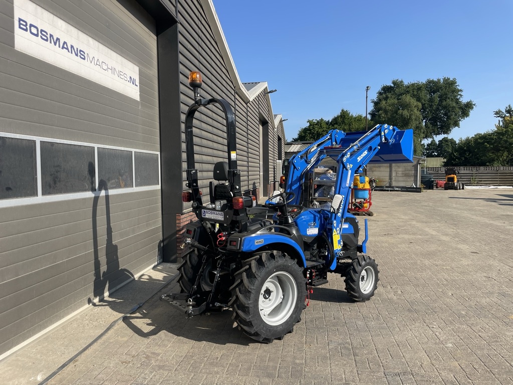 Solis 26 HST minitractor met voorlader / frontlader NIEUW