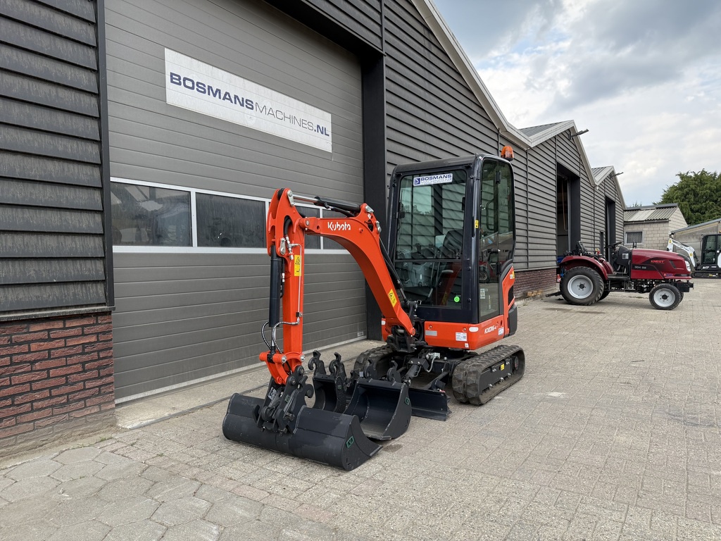 Kubota KX016 minigraver NIEUW €365 LEASE