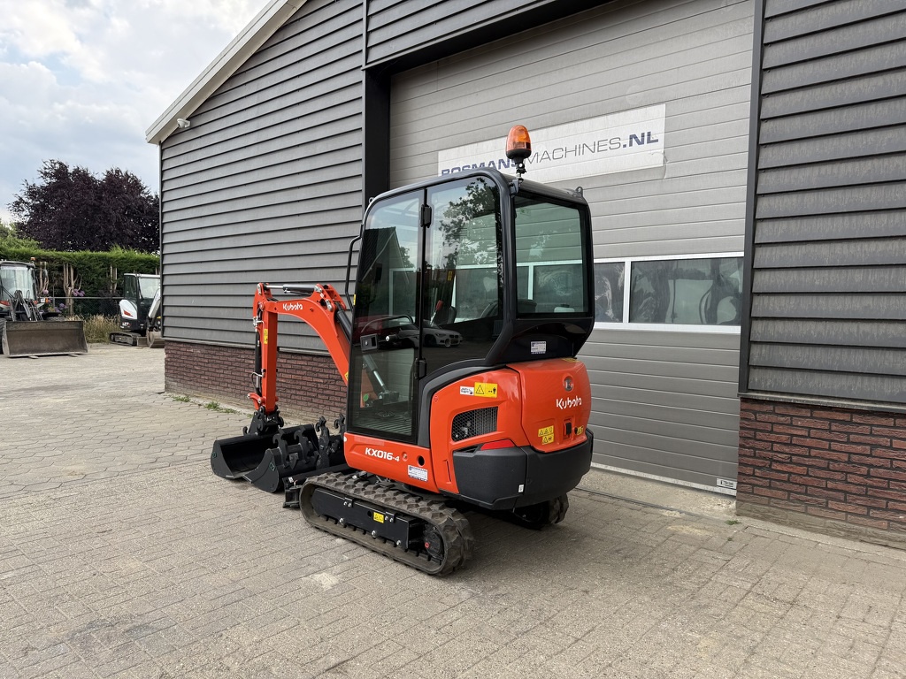 Kubota KX016 minigraver NIEUW €365 LEASE