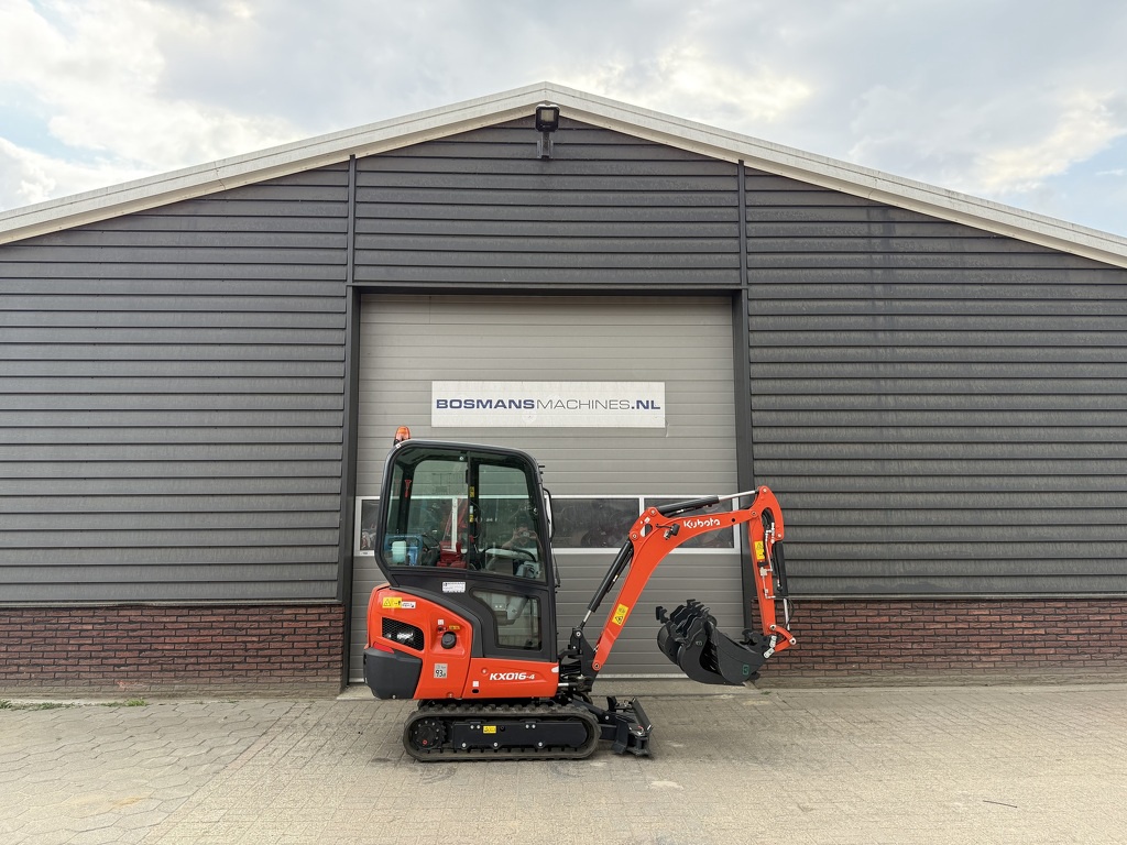 Kubota KX016 minigraver NIEUW €365 LEASE