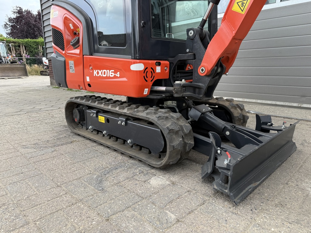 Kubota KX016 minigraver NIEUW €365 LEASE