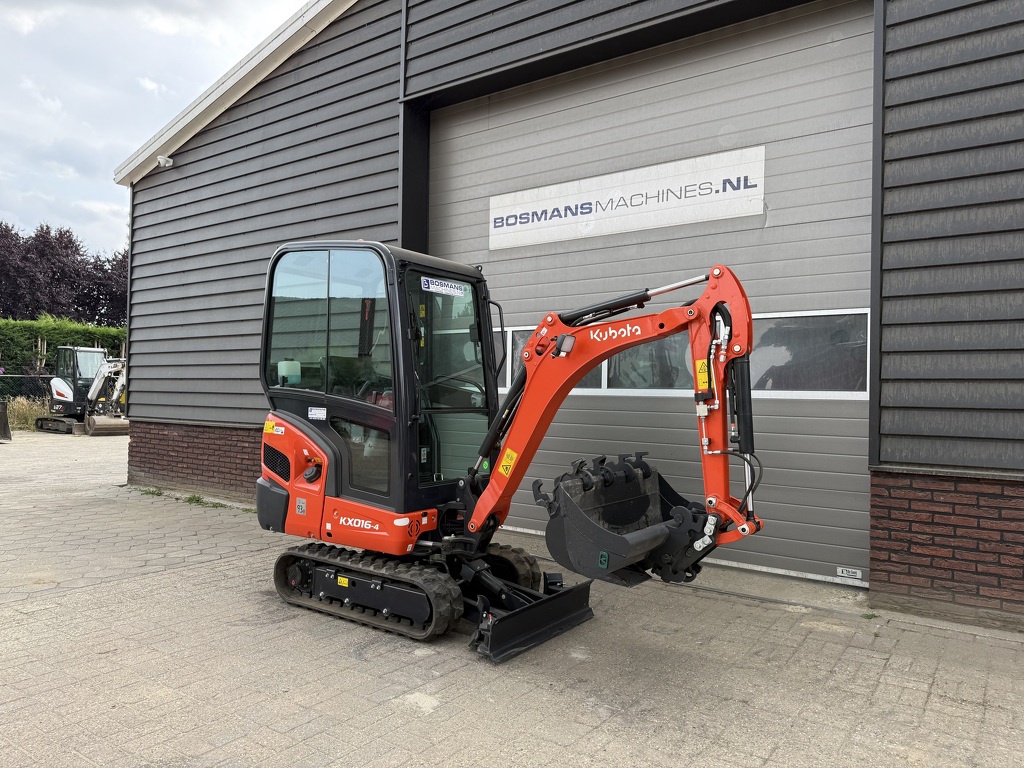 Kubota KX016 minigraver NIEUW €365 LEASE