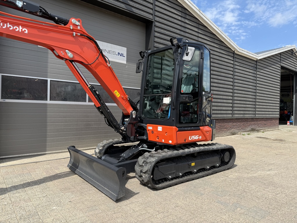 Kubota U56-5 minigraver NIEUW