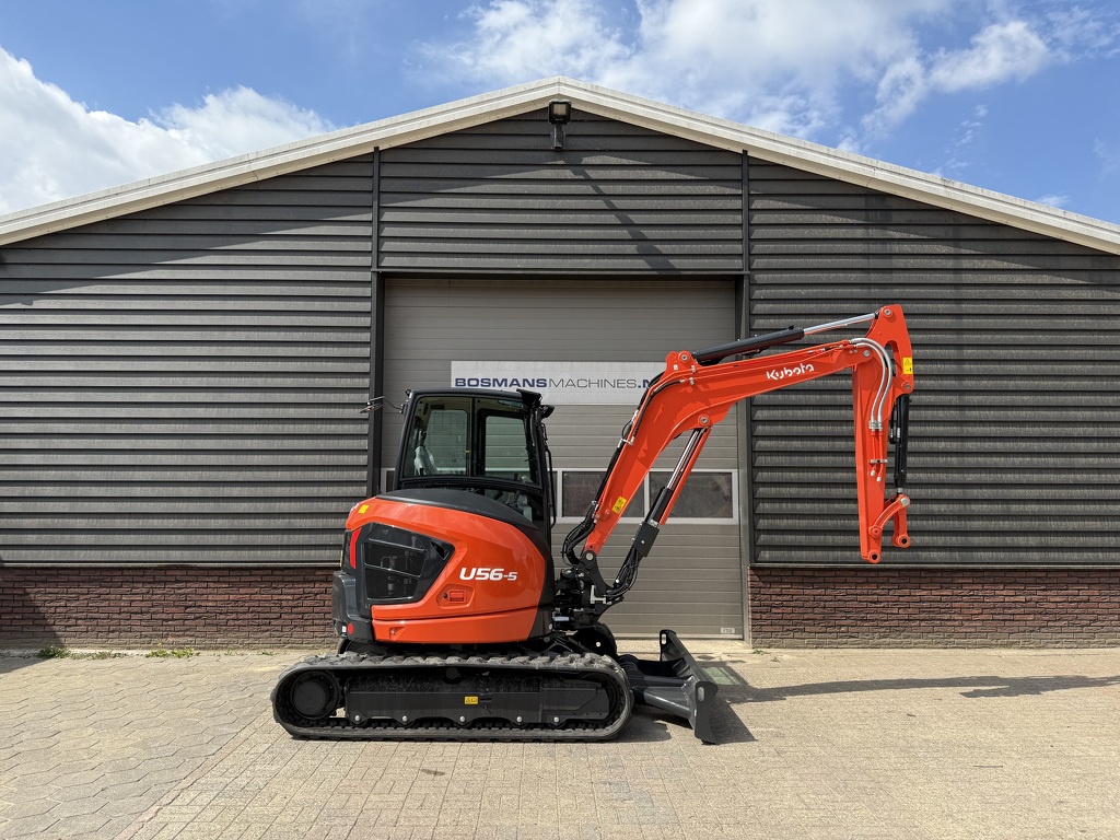 Kubota U56-5 minigraver NIEUW
