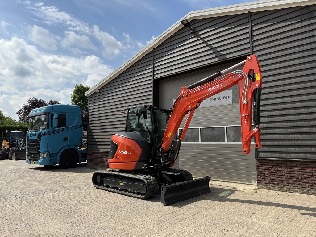 Kubota U56-5 minigraver NIEUW