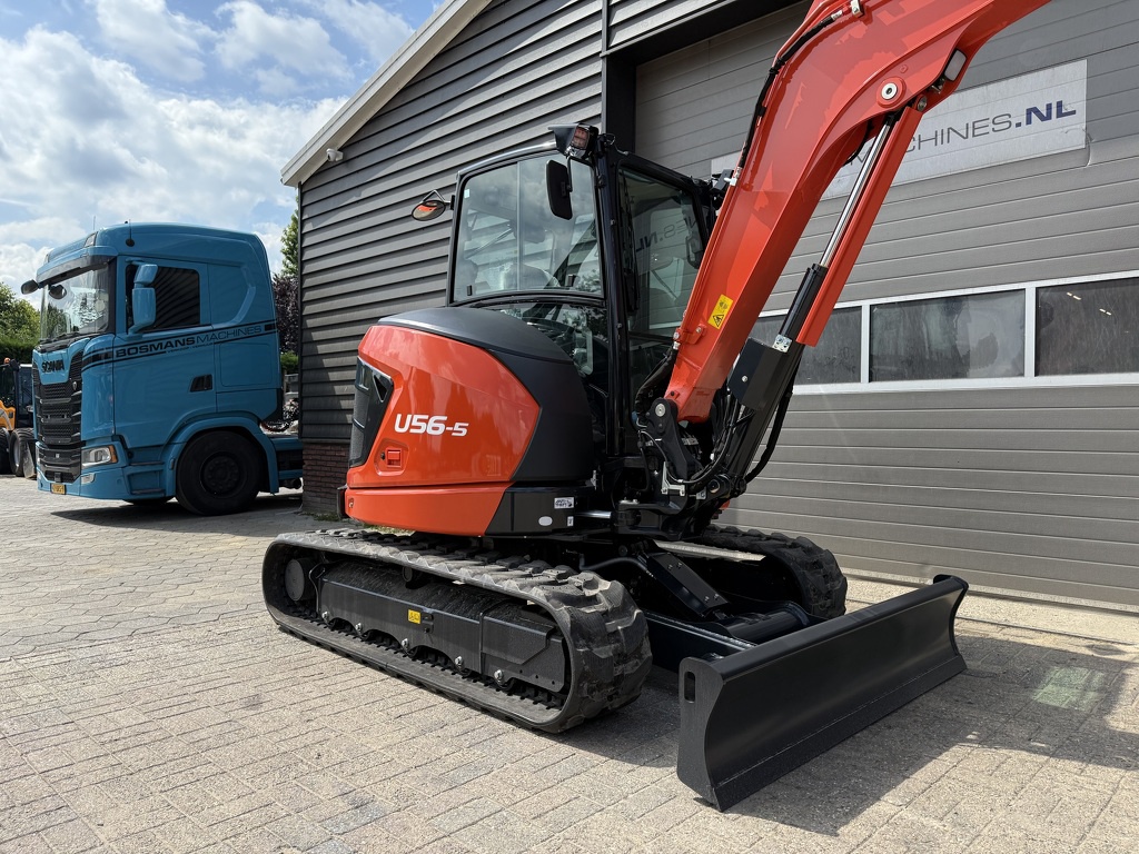 Kubota U56-5 minigraver NIEUW