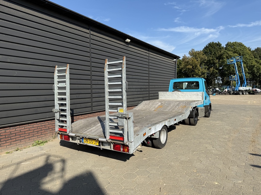 Veldhuizen P37-1 1 assige BE opleggen / dieplader