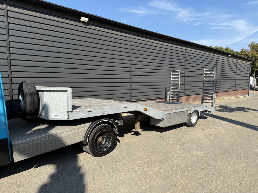 Veldhuizen P37-1 1 assige BE opleggen / dieplader