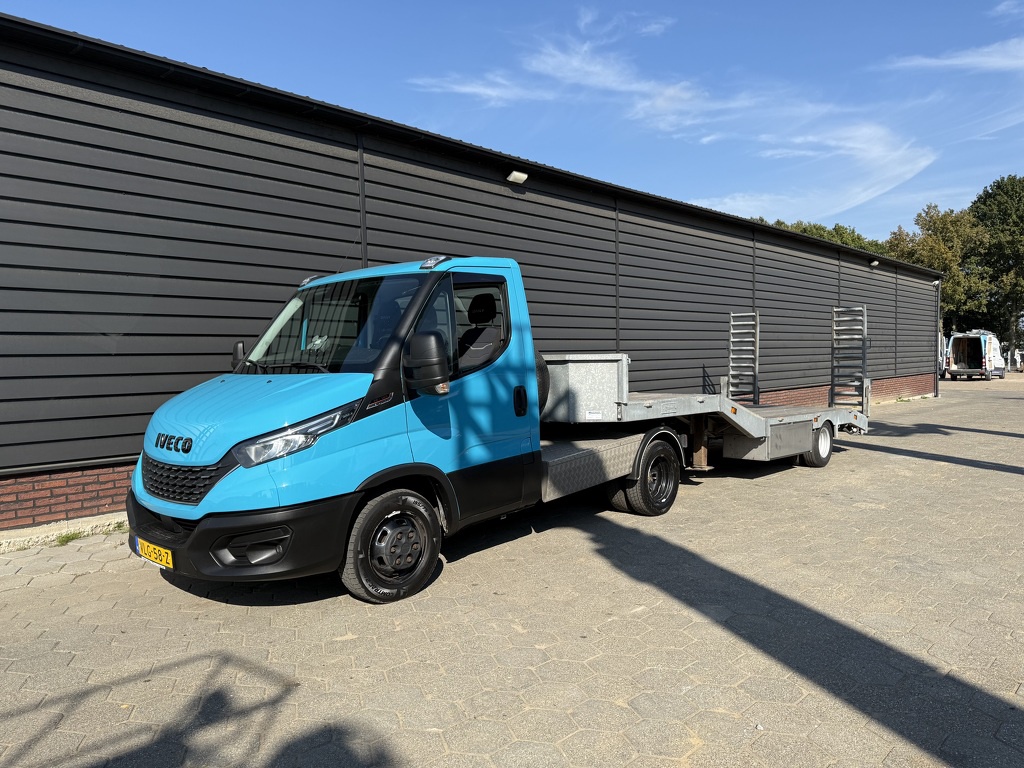 Veldhuizen P37-1 1 assige BE opleggen / dieplader