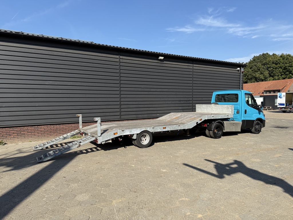 Veldhuizen P37-1 1 assige BE opleggen / dieplader