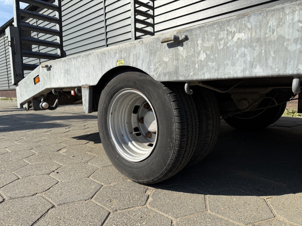 Veldhuizen P37-1 1 assige BE opleggen / dieplader