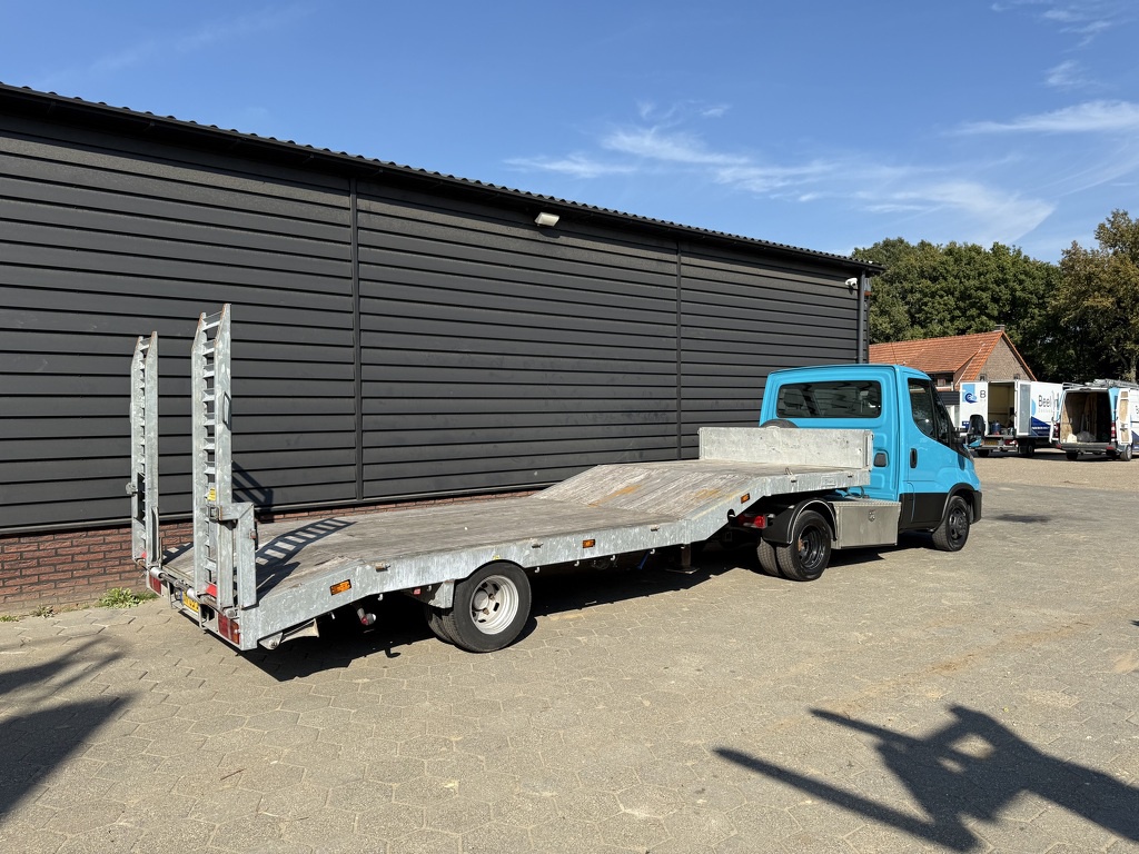 Veldhuizen P37-1 1 assige BE opleggen / dieplader