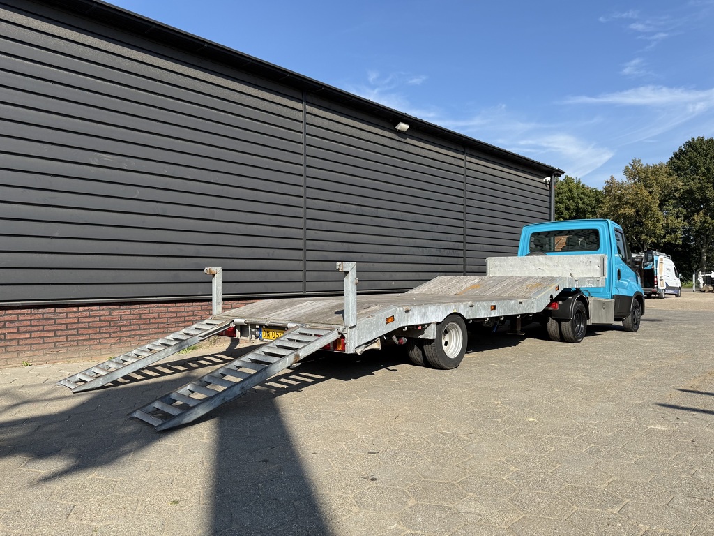 Veldhuizen P37-1 1 assige BE opleggen / dieplader