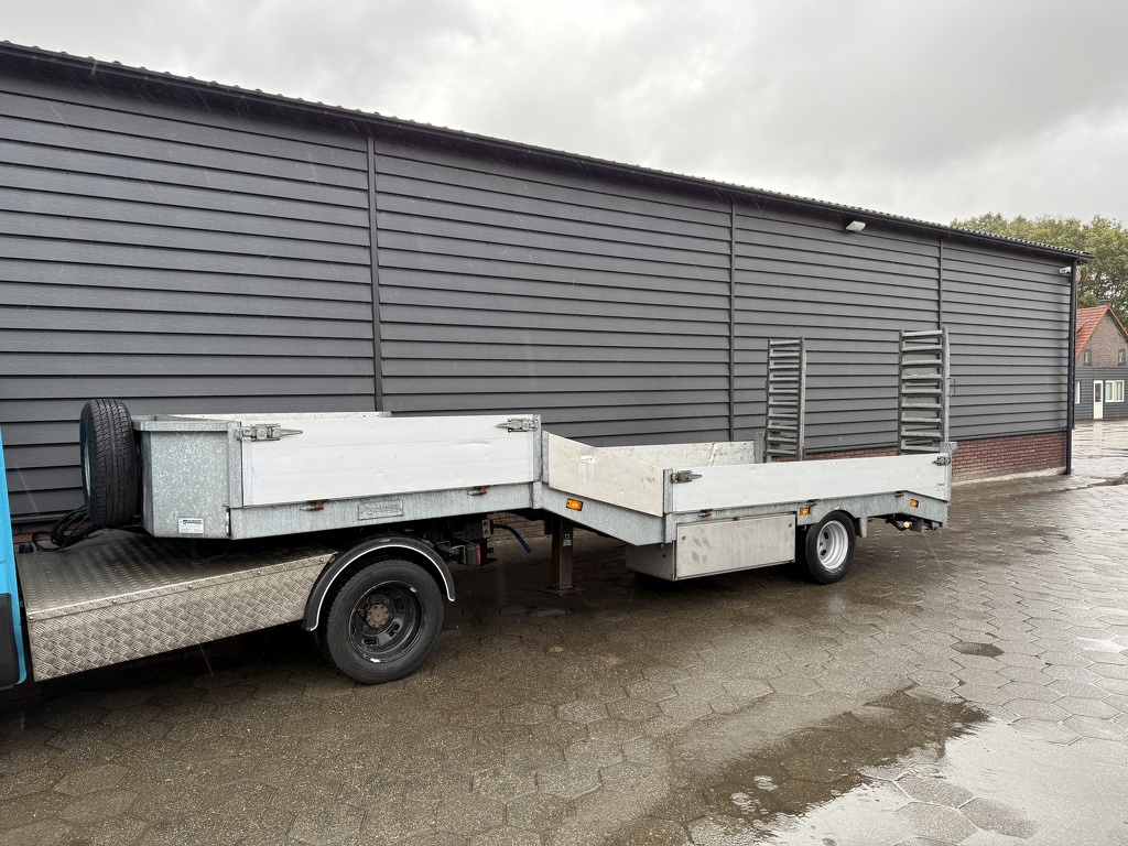 Veldhuizen P37-1 1 assige BE opleggen / dieplader