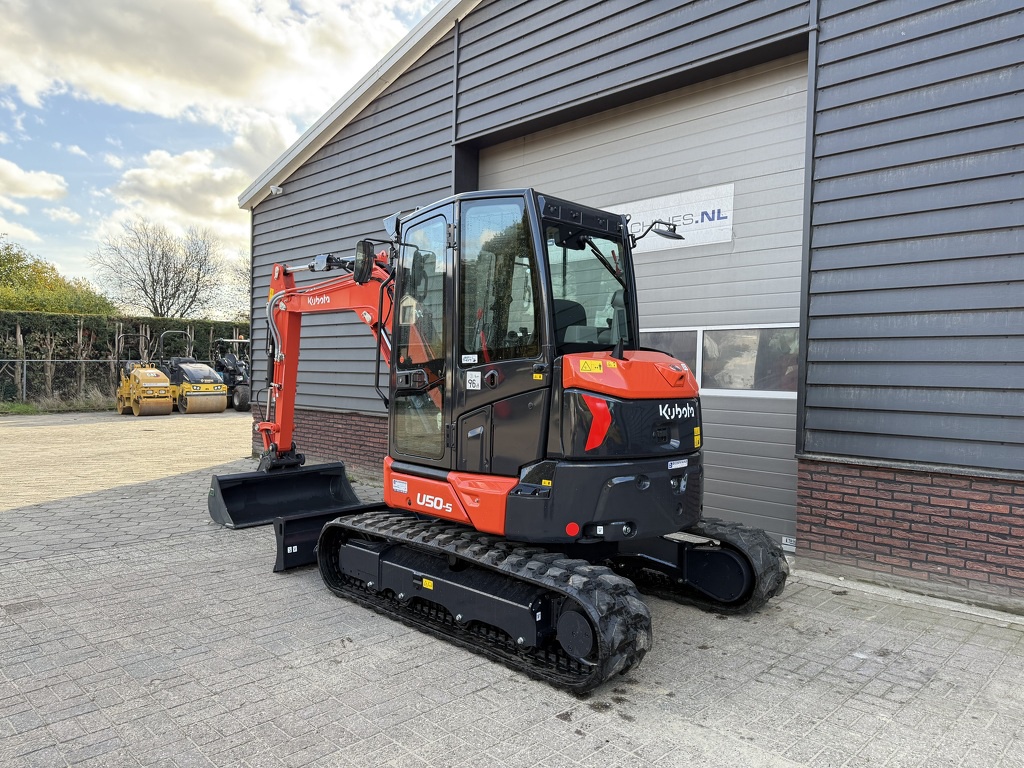 Kubota U50-5 HI SPEC minigraver NIEUW airco €885 LEASE