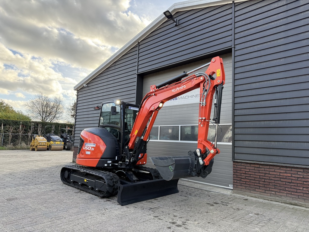 Kubota U50-5 HI SPEC minigraver NIEUW airco €885 LEASE